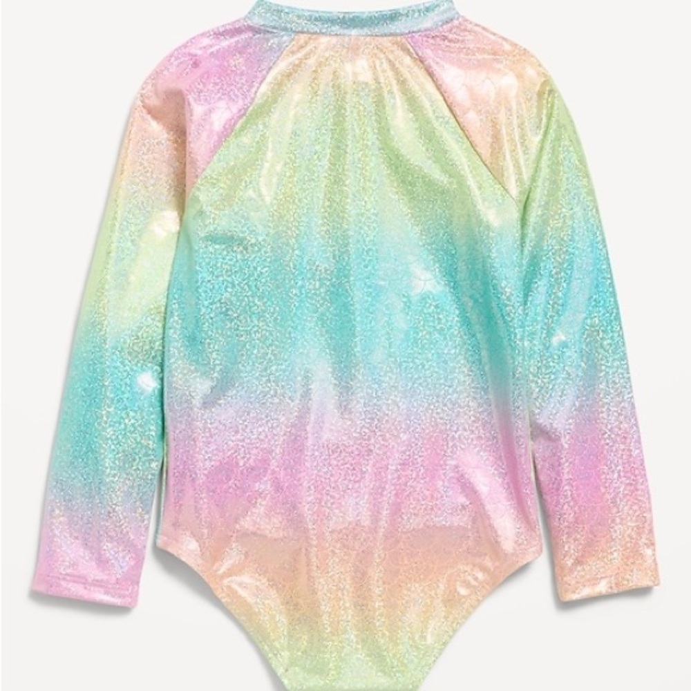 GAP Kids Shimmering Pastel Rashguard - Picture 2 of 7